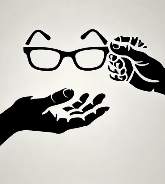 تحسين البصر بنظارات ميسورة